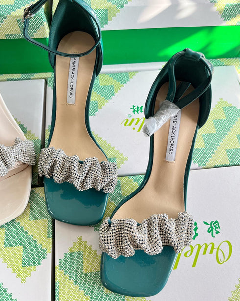 Shimmer Embellished High Heeled Stiletto
